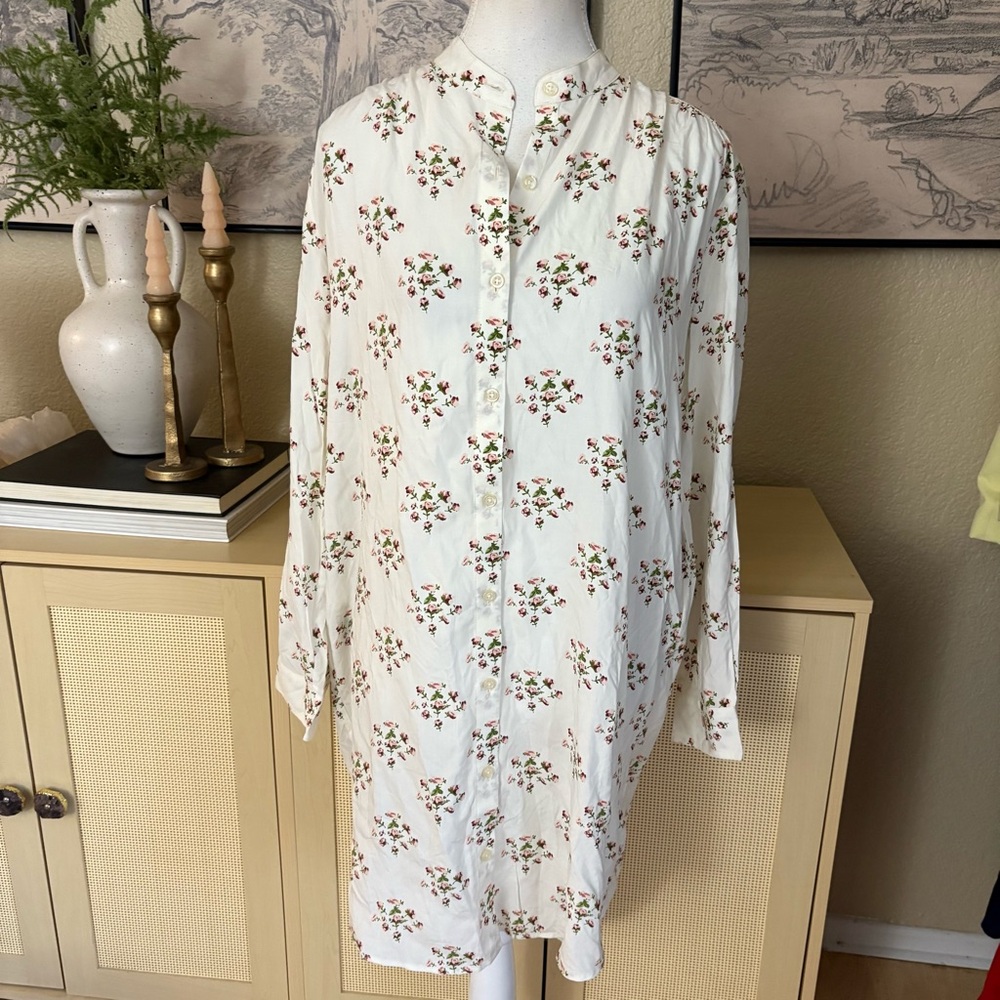 KULE Floral Print Button Down Dress Size Small NWT‎